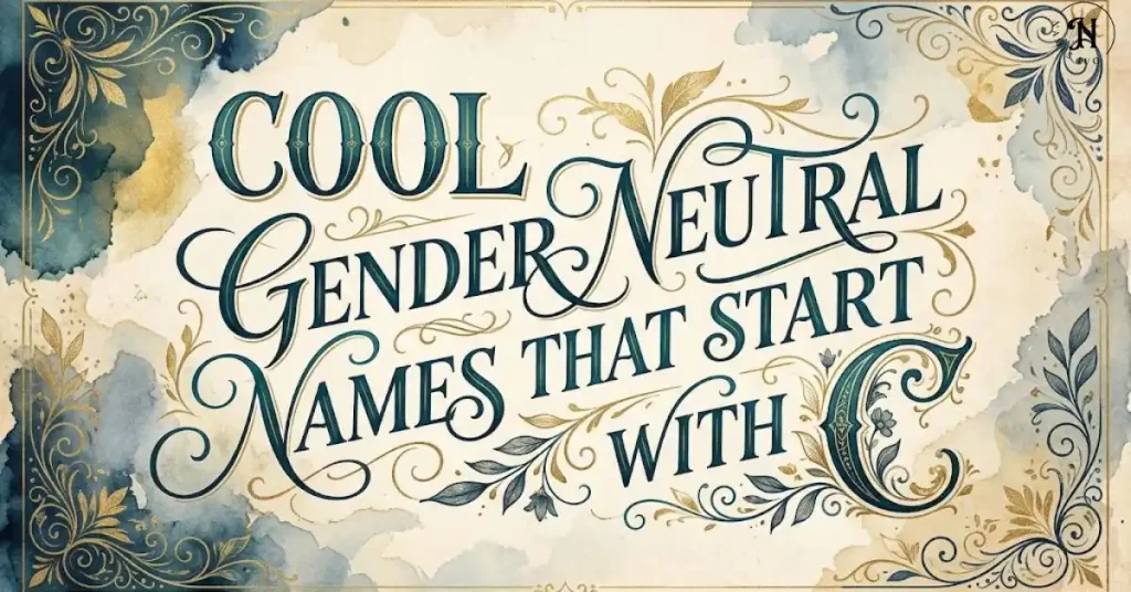 Cool Gender Neutral Names That Start With C