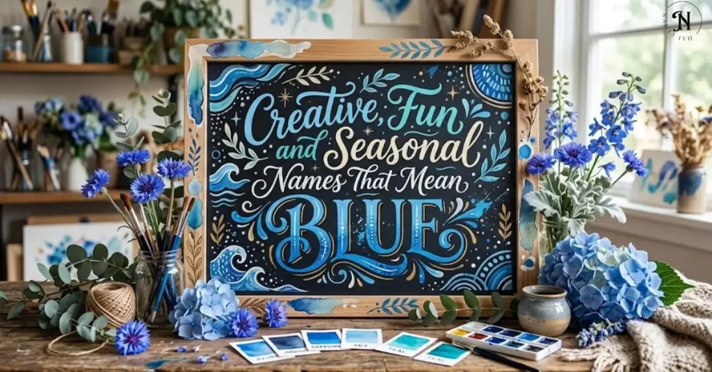 Creative, Fun and Seasonal Names That Mean Blue