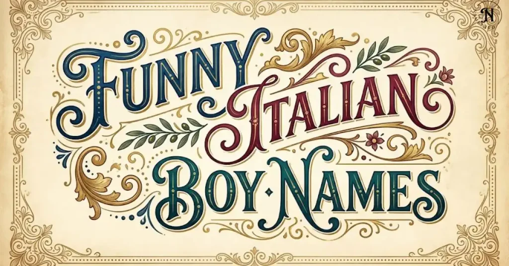 Funny Italian boy names