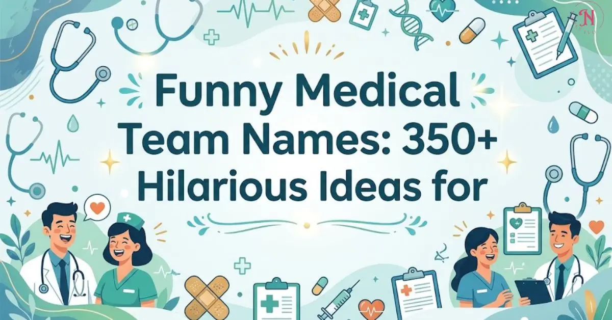 Funny Medical Team Names: 350+ Hilarious Ideas for