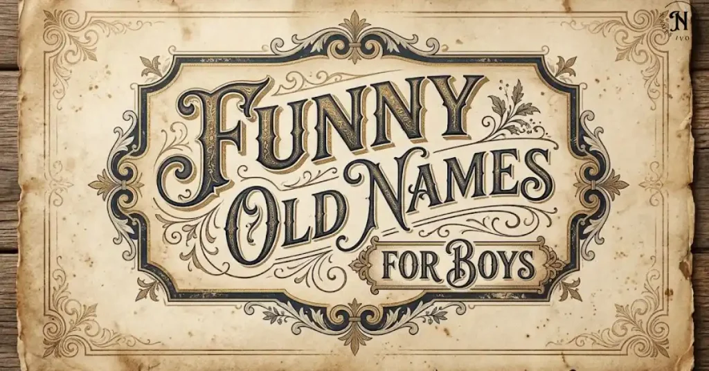 Funny old names for boys