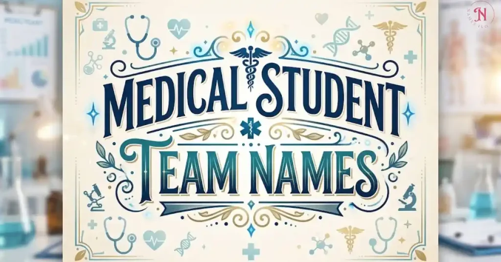 Medical student team names