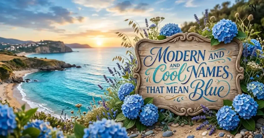 Modern and Cool Names That Mean Blue