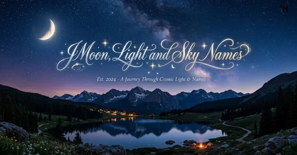 Moon, Light and Sky Names