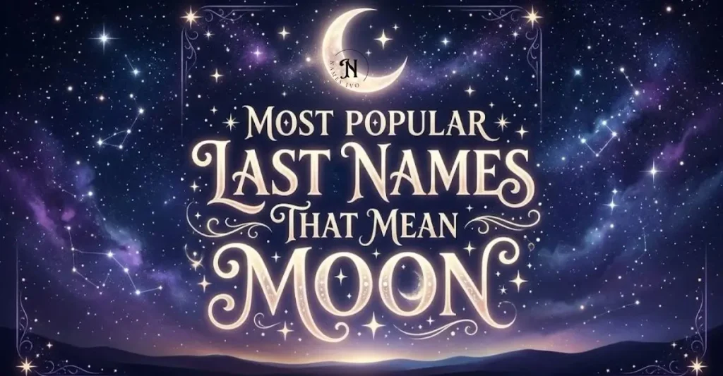 Most Popular Last Names That Mean Moon