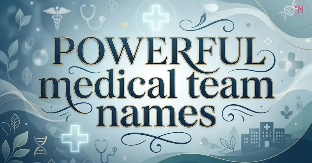 Powerful medical team names
