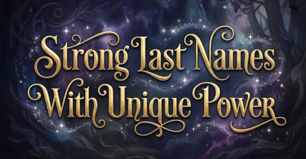Strong Last Names With Unique Power