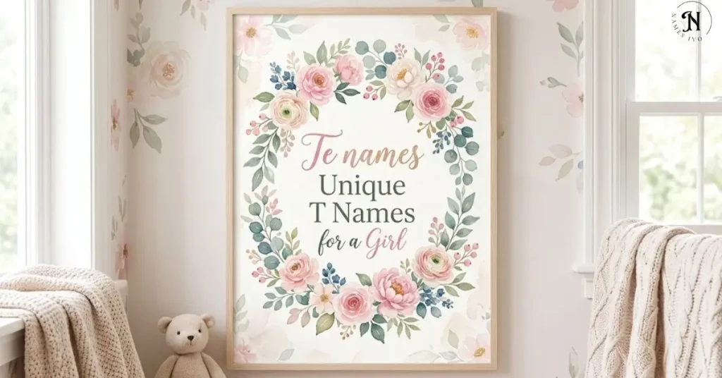 Te names Unique T Names for a Girl