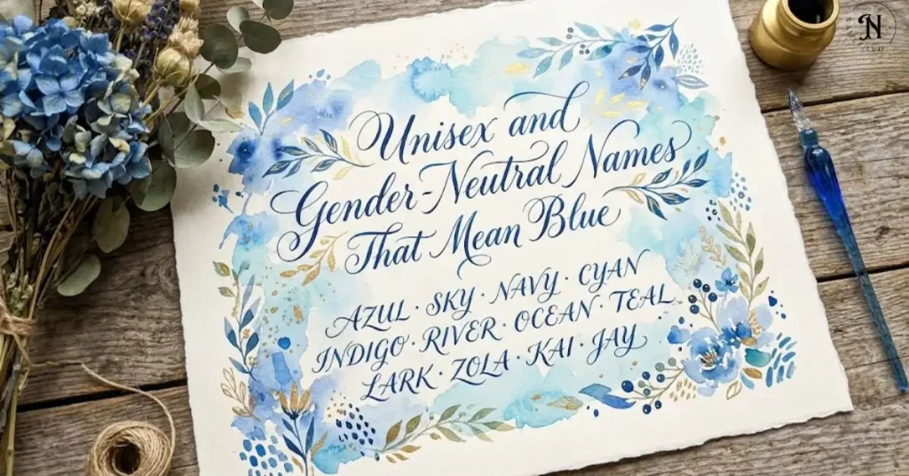 Unisex and Gender-Neutral Names That Mean Blue